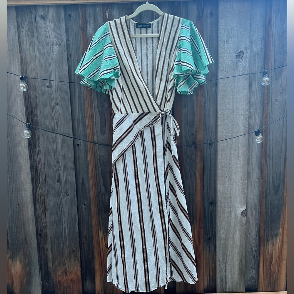 Anna October wrap dress.
